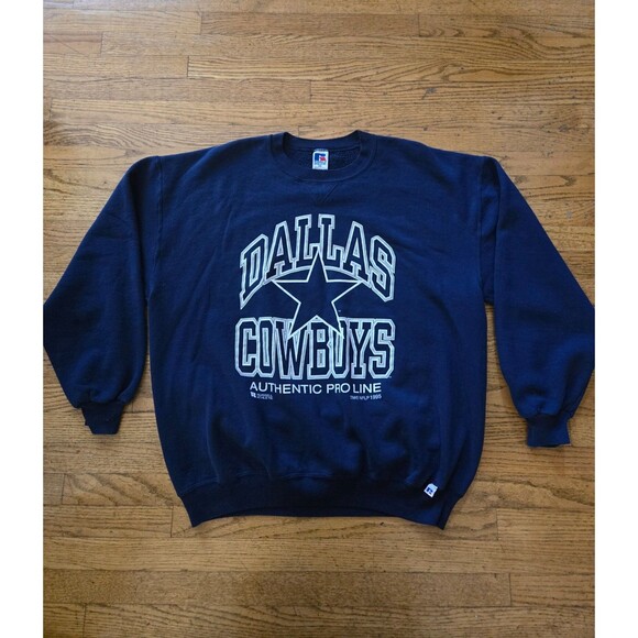 Vintage 90s Dallas Cowboys Sweatshirt Mens XXL Russell Athletic NFL Made In USA - Picture 1 of 6